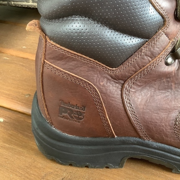 Timberland PRO Titan Safety Toe Waterproof Oil Slip Resistant Work Boots 14XW - Picture 7 of 16